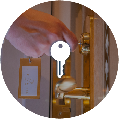 The safe and secure room key