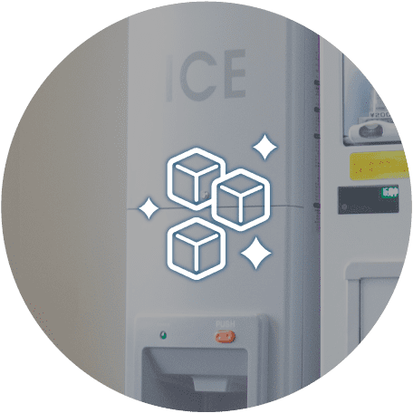 5階・7階に無料の製氷機